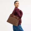 Easton-tote-veske i signatur-chenille