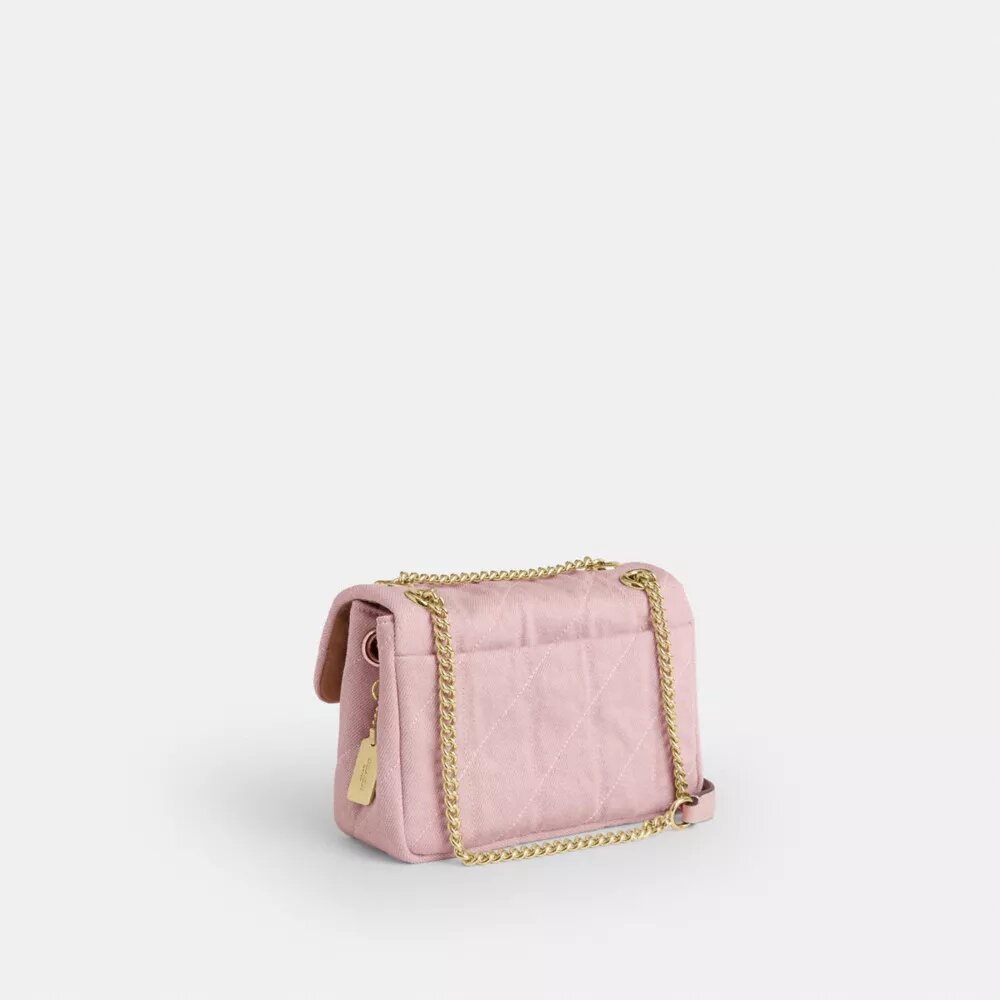 Elodie crossbody-veske 18 i «Loved Denim» med vattering