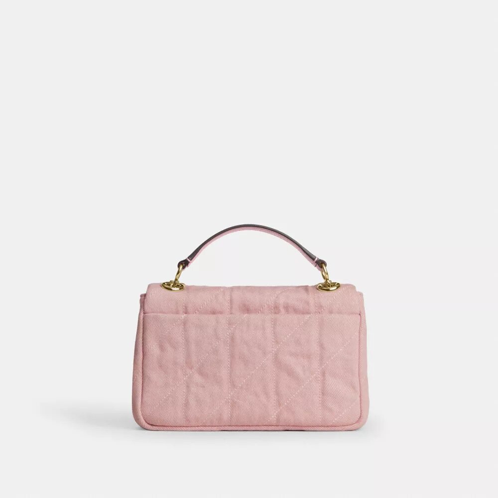 Elodie crossbody-veske 18 i «Loved Denim» med vattering