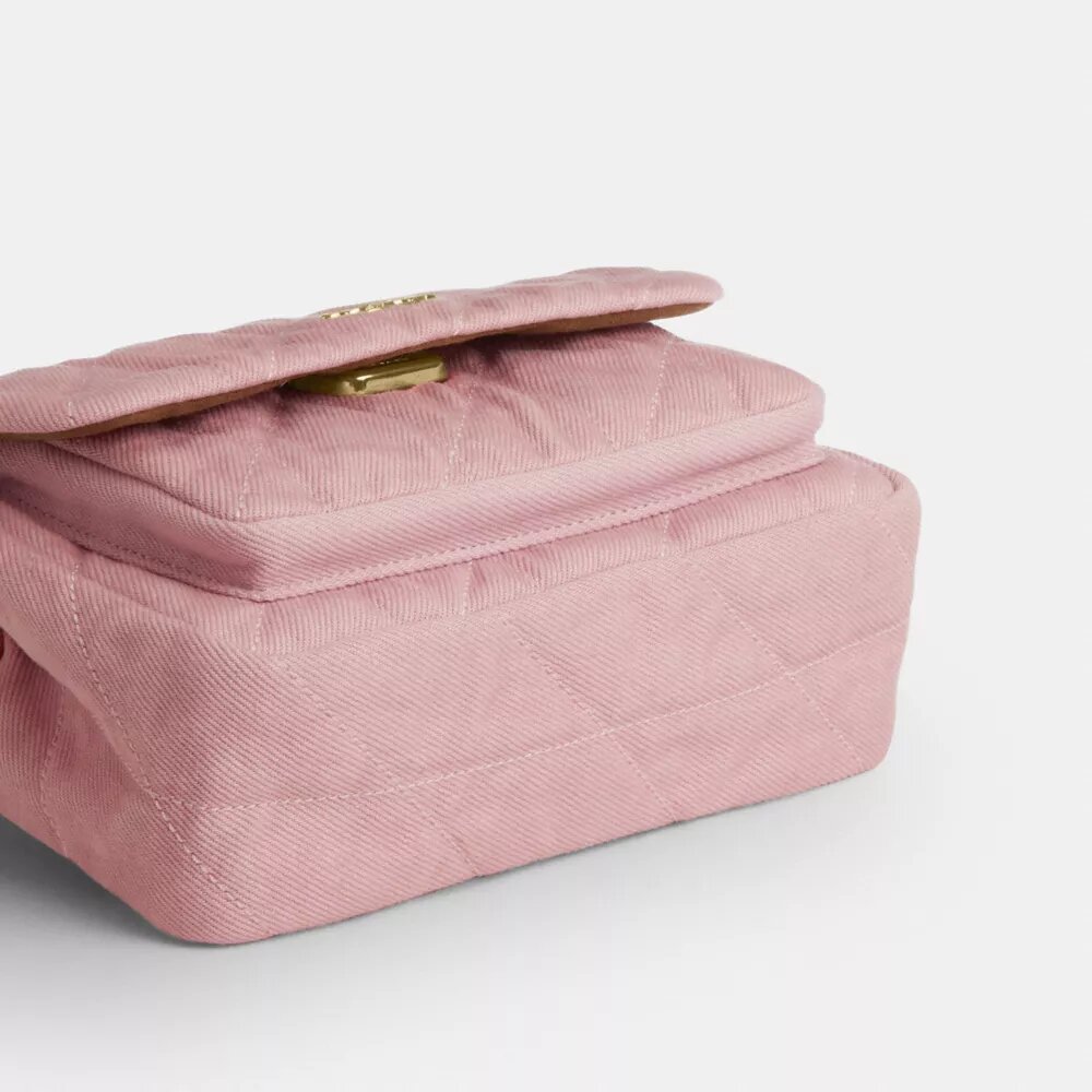 Elodie crossbody-veske 18 i «Loved Denim» med vattering