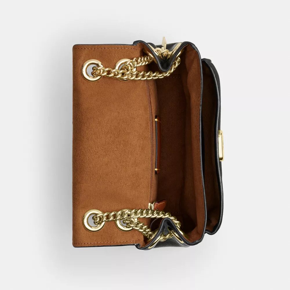 Elodie crossbody-veske 18 i Signature Canvas