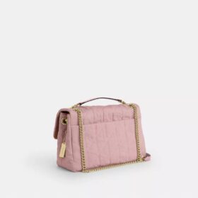 Elodie-crossbody-veske i «Loved Denim» med vattering