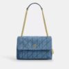 Elodie-crossbody-veske i regenerativ bomull med vattering