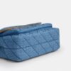 Elodie-crossbody-veske i regenerativ bomull med vattering