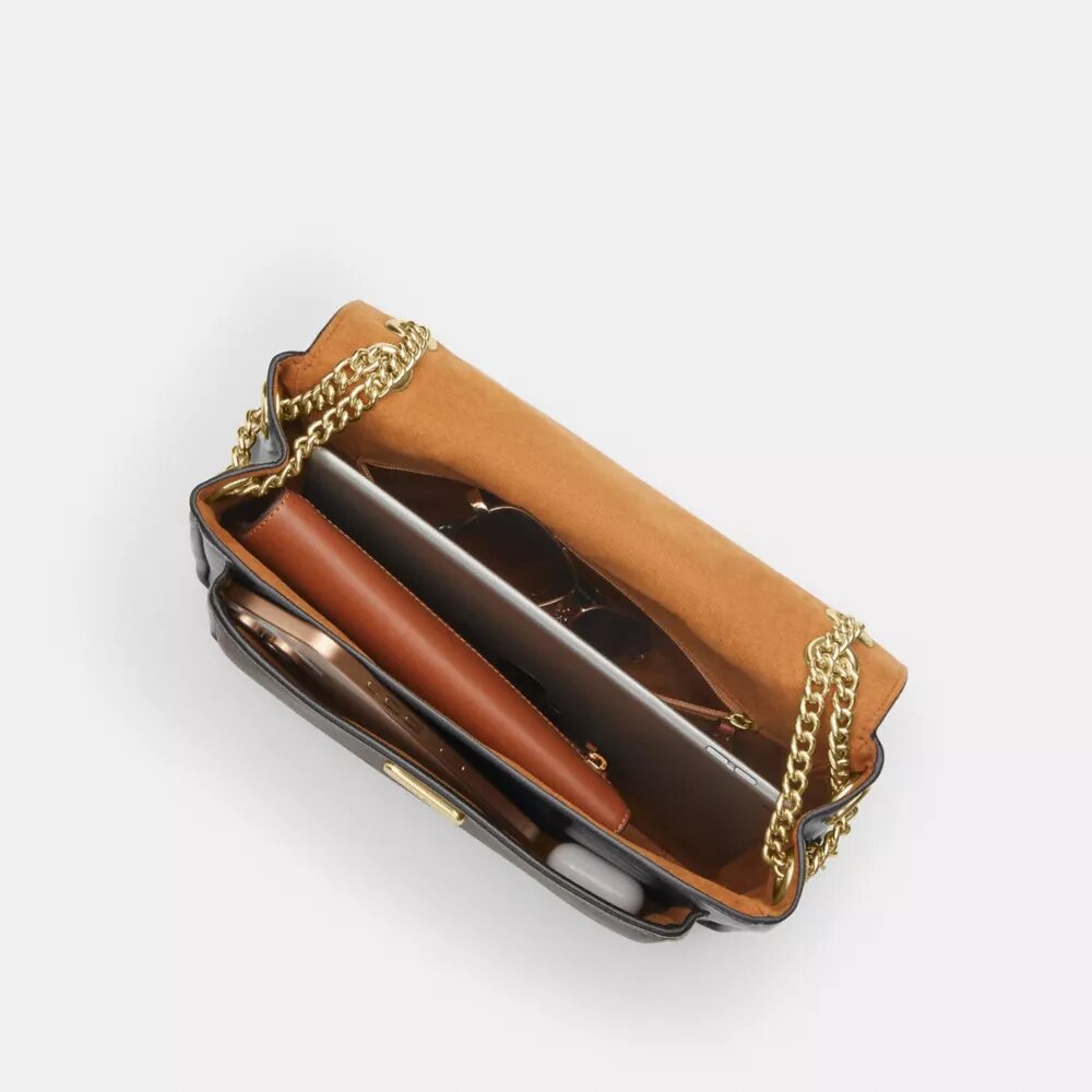 Elodie-crossbody-veske i Signature Canvas