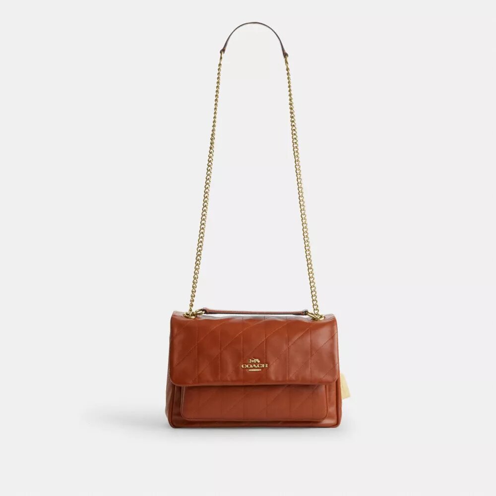 Elodie-crossbody-veske med vattering