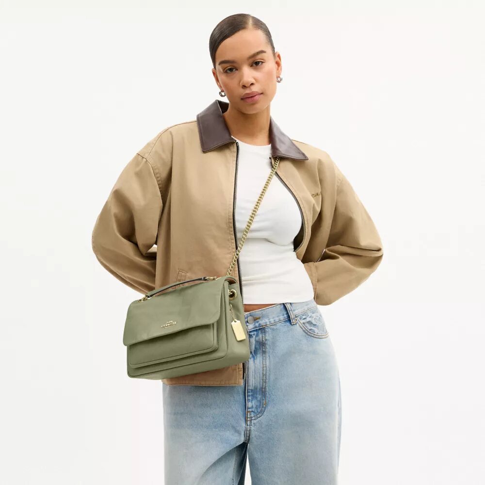 Elodie-crossbody-veske med vattering