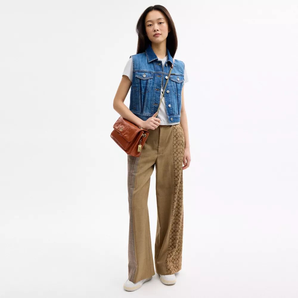 Elodie-crossbody-veske med vattering
