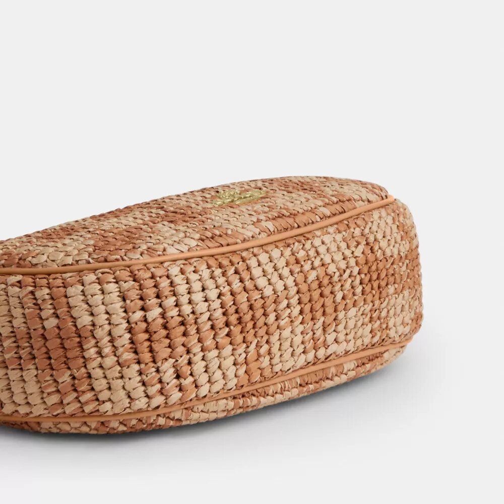 Emily skulderveske med gingham-mønster