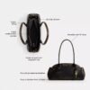 Empire Carryall-vesker 34 i «Loved Leather»
