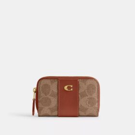 Essential liten kortholder med glidelås rundt i vårt Signature Canvas