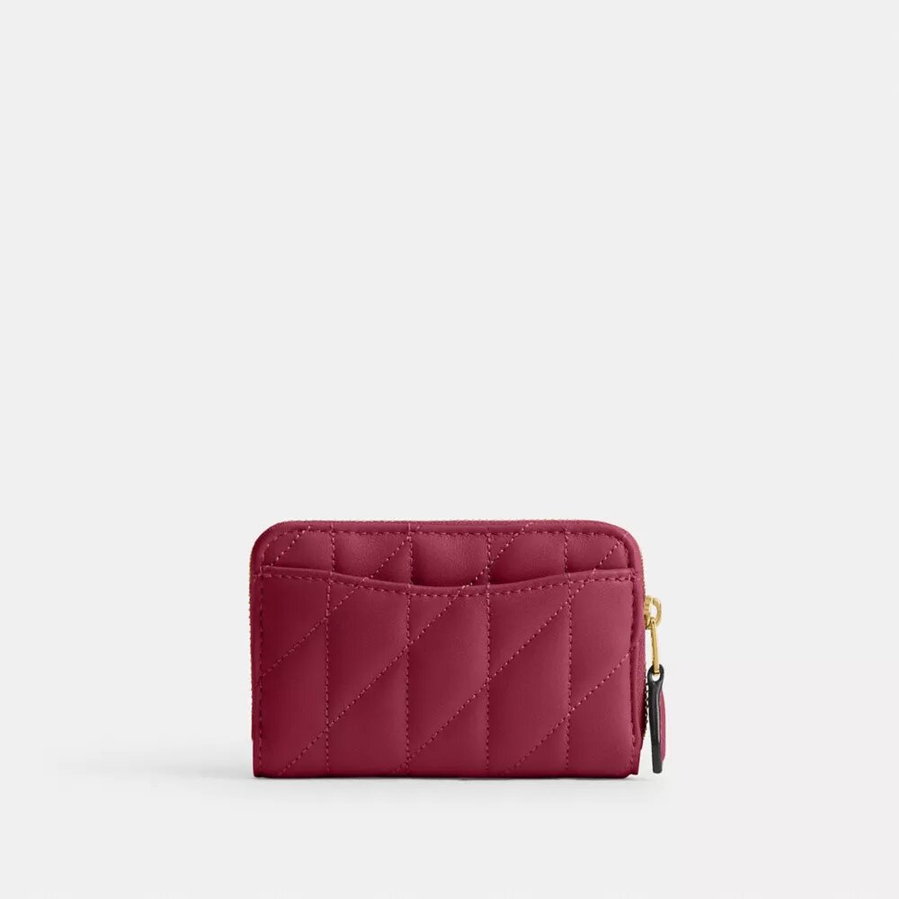 Essential – liten kortlommebok med glidelås rundt hele og vattert design
