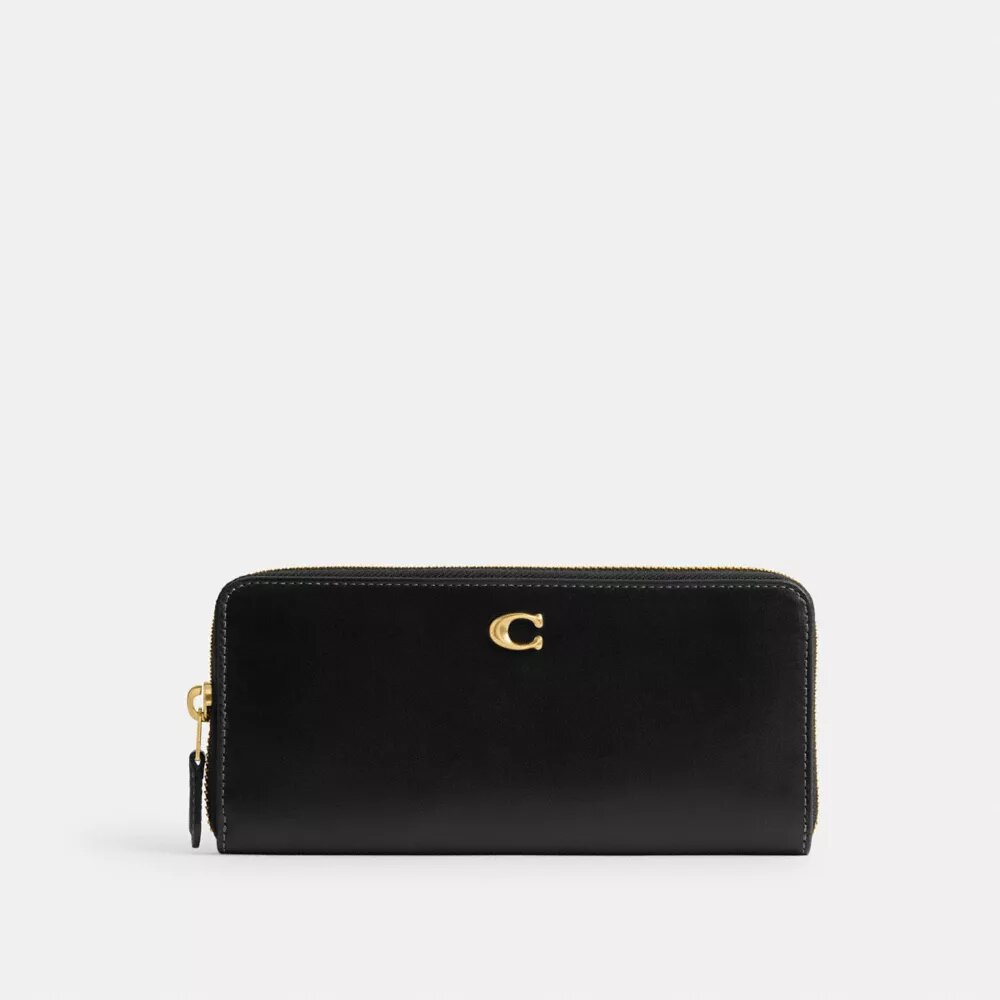 Essential Slim Accordion Zip Lommebok