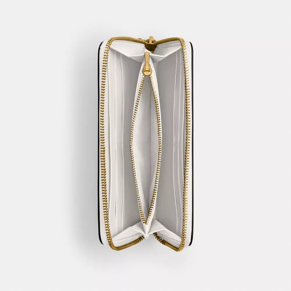 Essential Slim Accordion Zip Lommebok