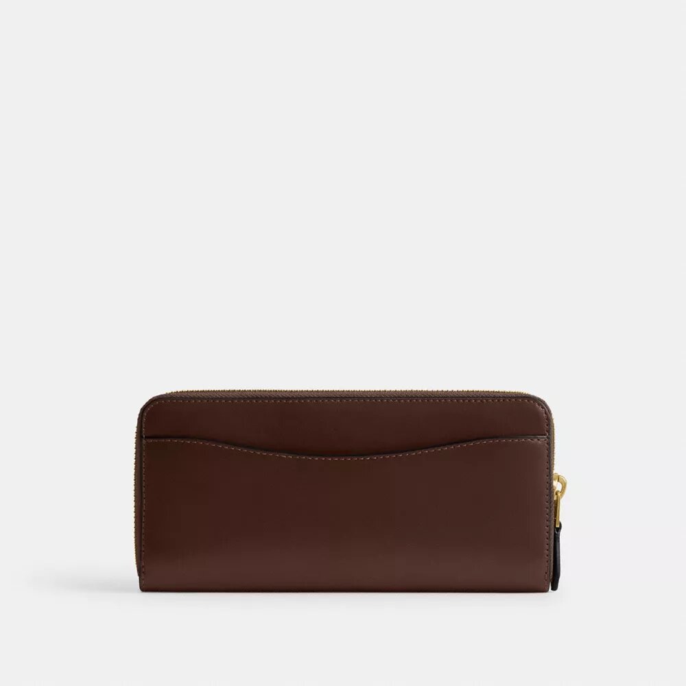 Essential Slim Accordion Zip Lommebok