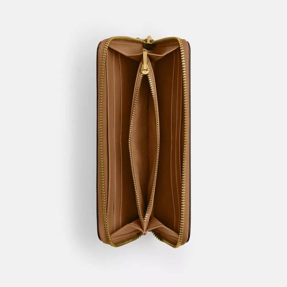 Essential Slim Accordion Zip Lommebok