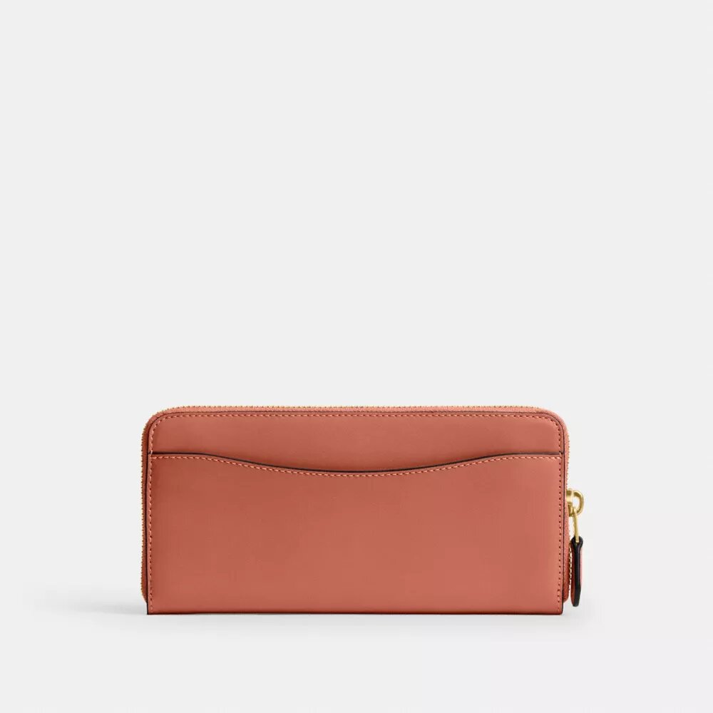 Essential Slim Accordion Zip Lommebok