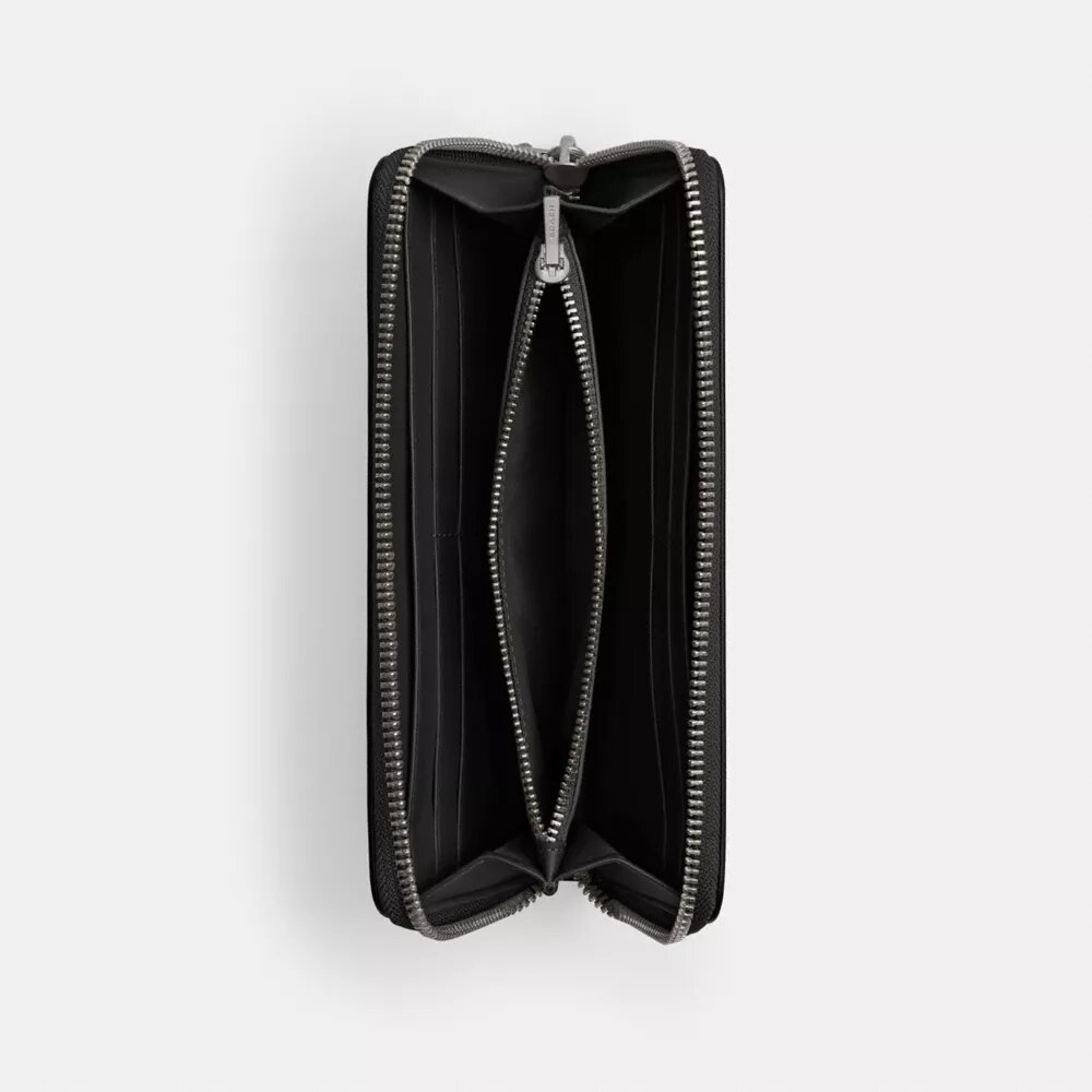 Essential Slim Accordion Zip Lommebok