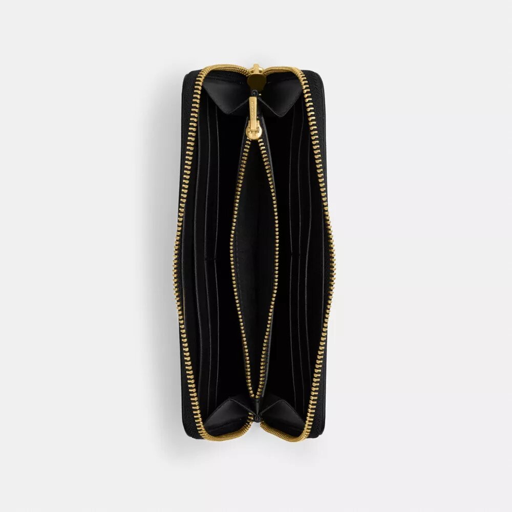 Essential Slim Accordion Zip Lommebok