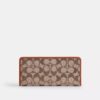 Essential Slim-lommebok i Crystal Signature-jacquard