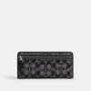 Essential Slim-lommebok i Crystal Signature-jacquard