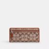 Essential Slim-lommebok i Crystal Signature-jacquard