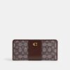 Essential Slim-lommebok i vår signatur-jacquard