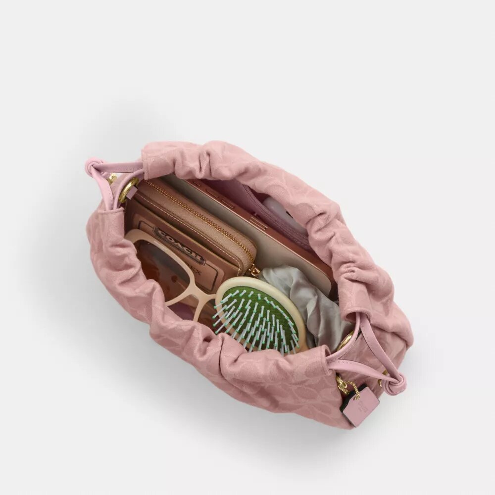 Faye-skulderveske i signaturdenim
