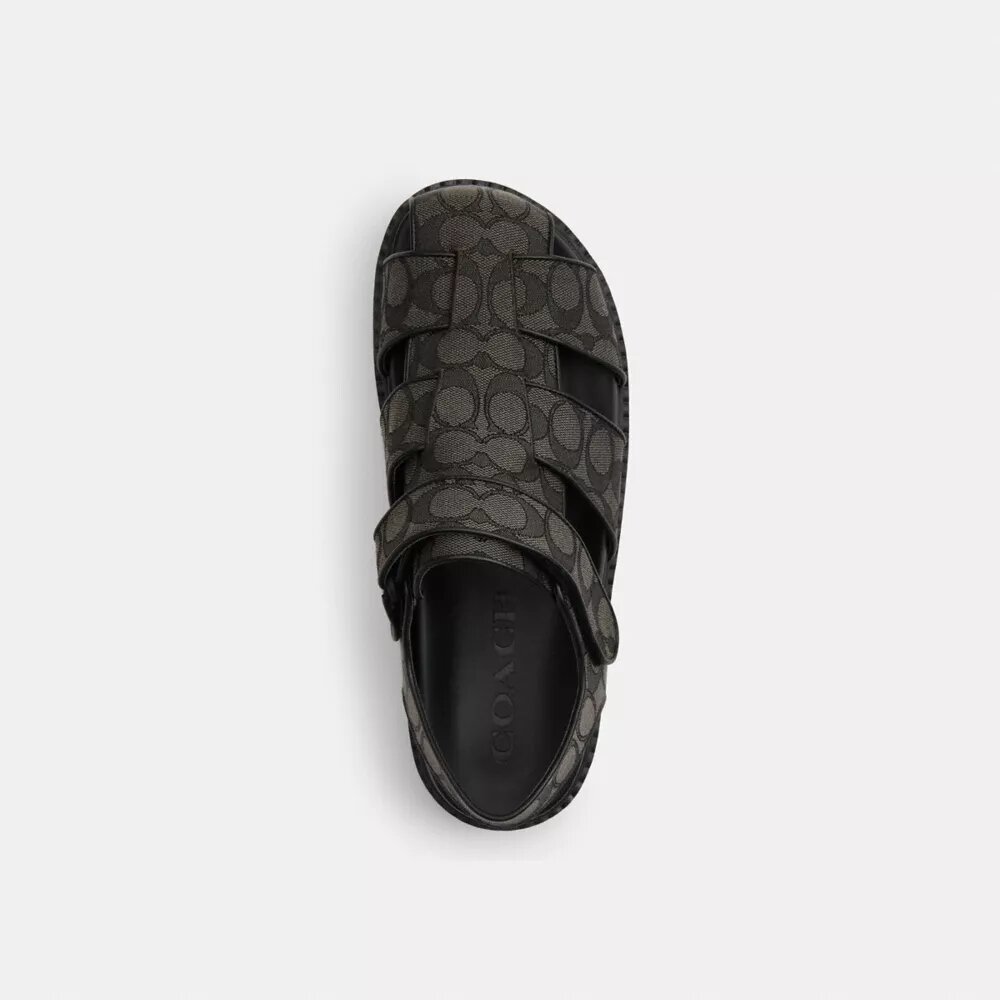 Fiskersandal i vår karakteristiske jacquard