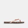 Flip-flops med sløyfe i Signature Jacquard