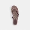 Flip-flops med sløyfe i Signature Jacquard