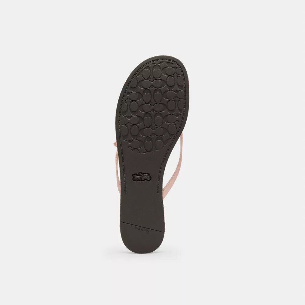 Flip-flops med sløyfe i Signature Jacquard