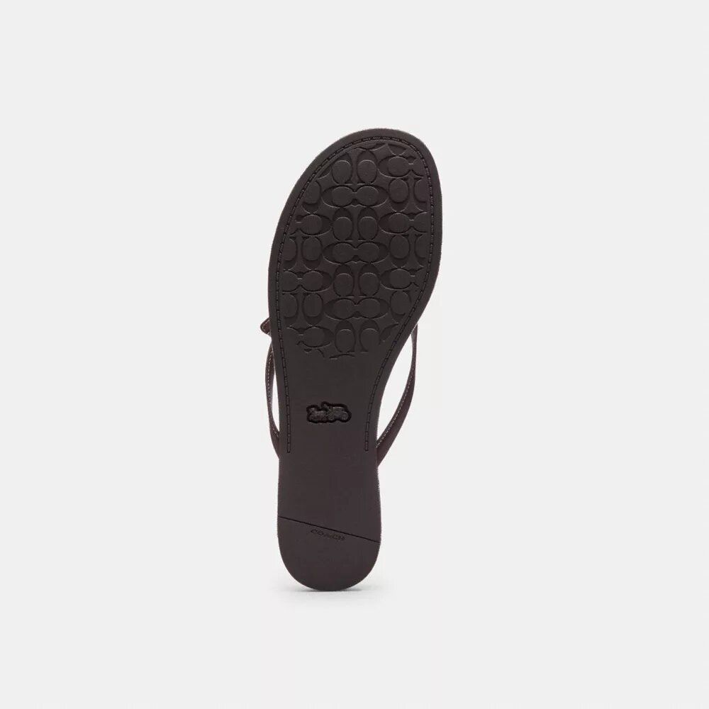 Flip-flops med sløyfe i Signature Jacquard