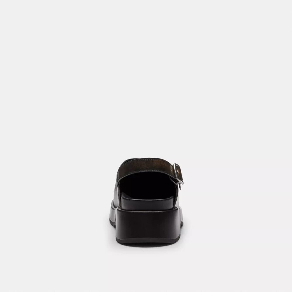 Formet Platå-klogs i «Loved Leather»