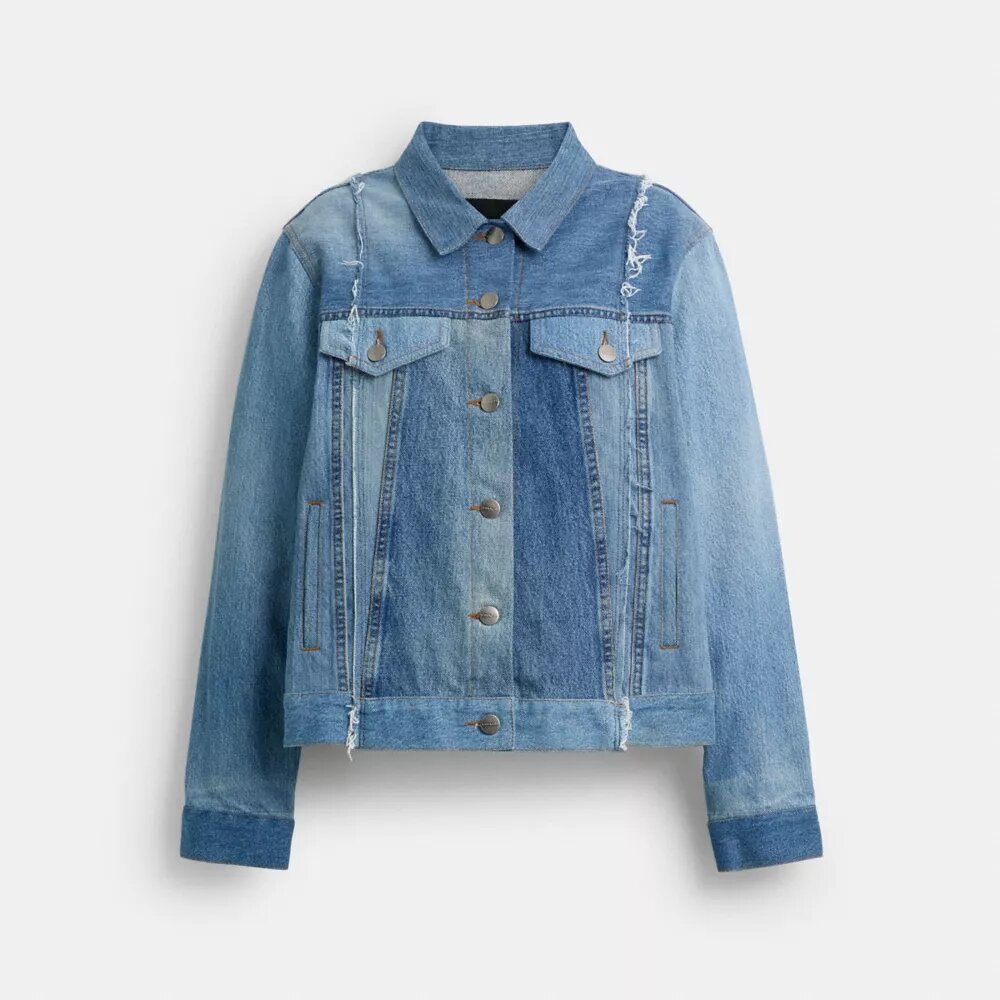 Gjenbrukt denimjakke