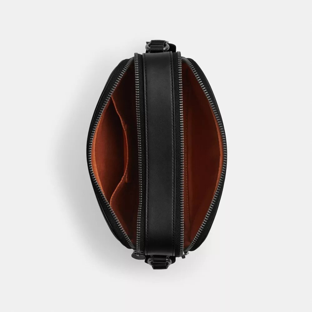 Graham-crossbody-veske i Signature Canvas