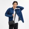 Graham-crossbody-veske i Signature Canvas