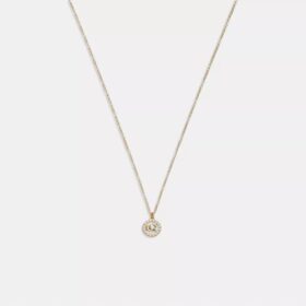 Halskjede med «Signature Crystal Pearl»-anheng