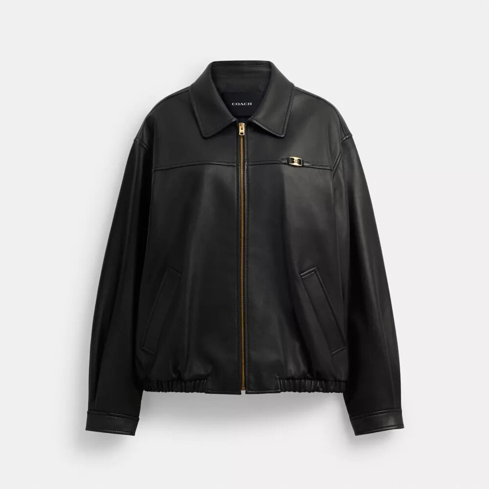 Heritage C-plakett – oversized skinnjakke