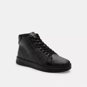 High Line høye sneakers i Signature Canvas