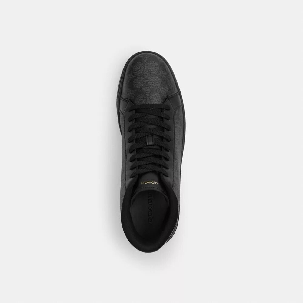 High Line høye sneakers i Signature Canvas