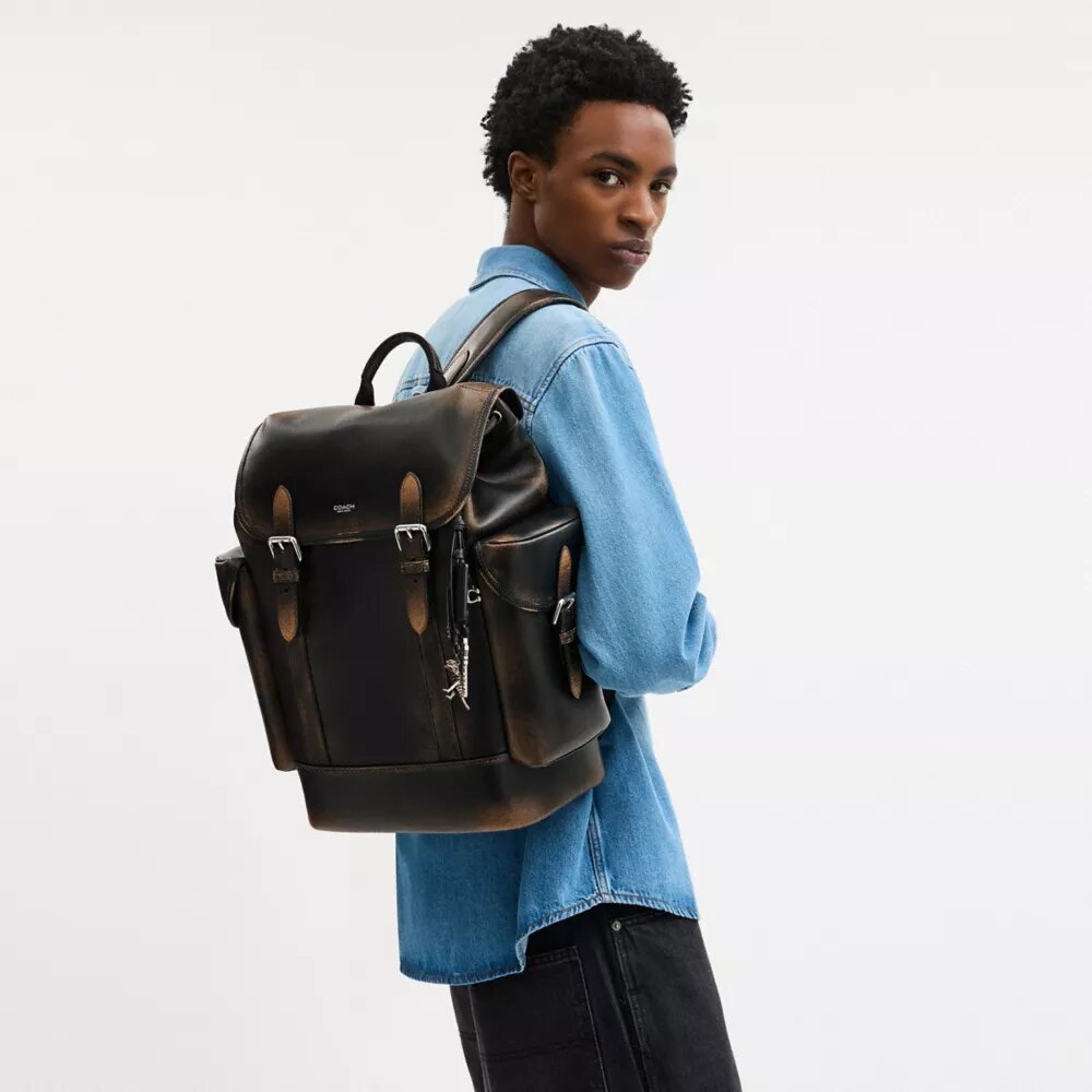 Hitch-ryggsekk i «Loved Leather»