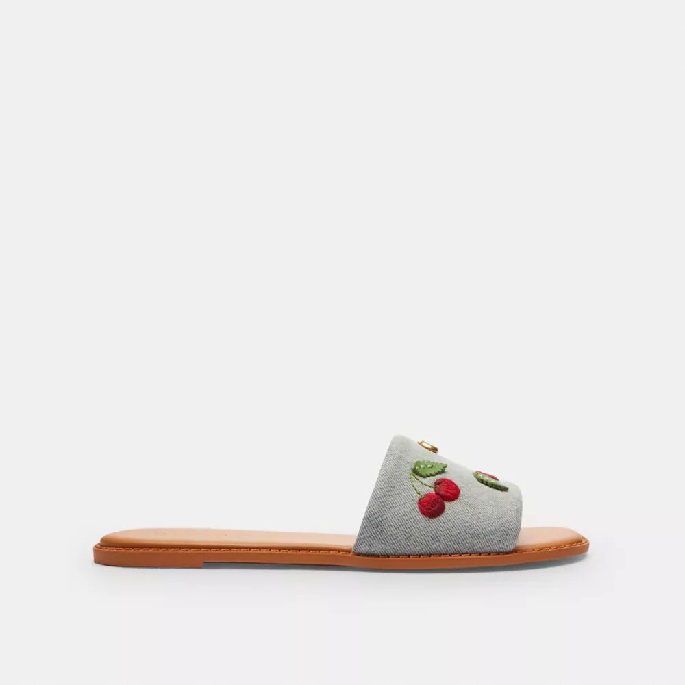 Holly-sandaler med kirsebær