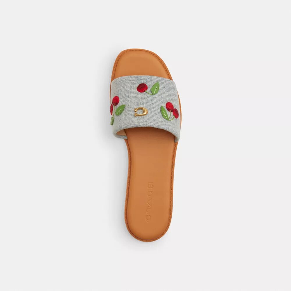 Holly-sandaler med kirsebær
