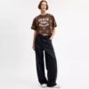 Horse and Carriage med hjerte – kort T-shirt i økologisk bomull