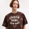 Horse and Carriage med hjerte – kort T-shirt i økologisk bomull