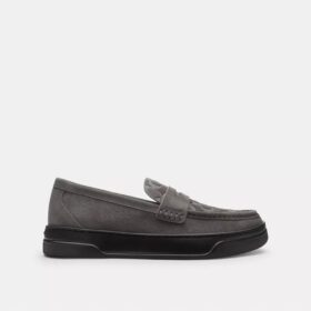 Hybrid-loafers med signaturprint