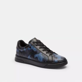 Høye sneakers i Signature Canvas med kamuflasjeprint