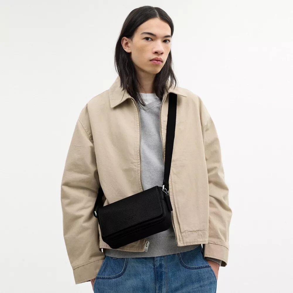 Jack liten crossbody-veske med klaff