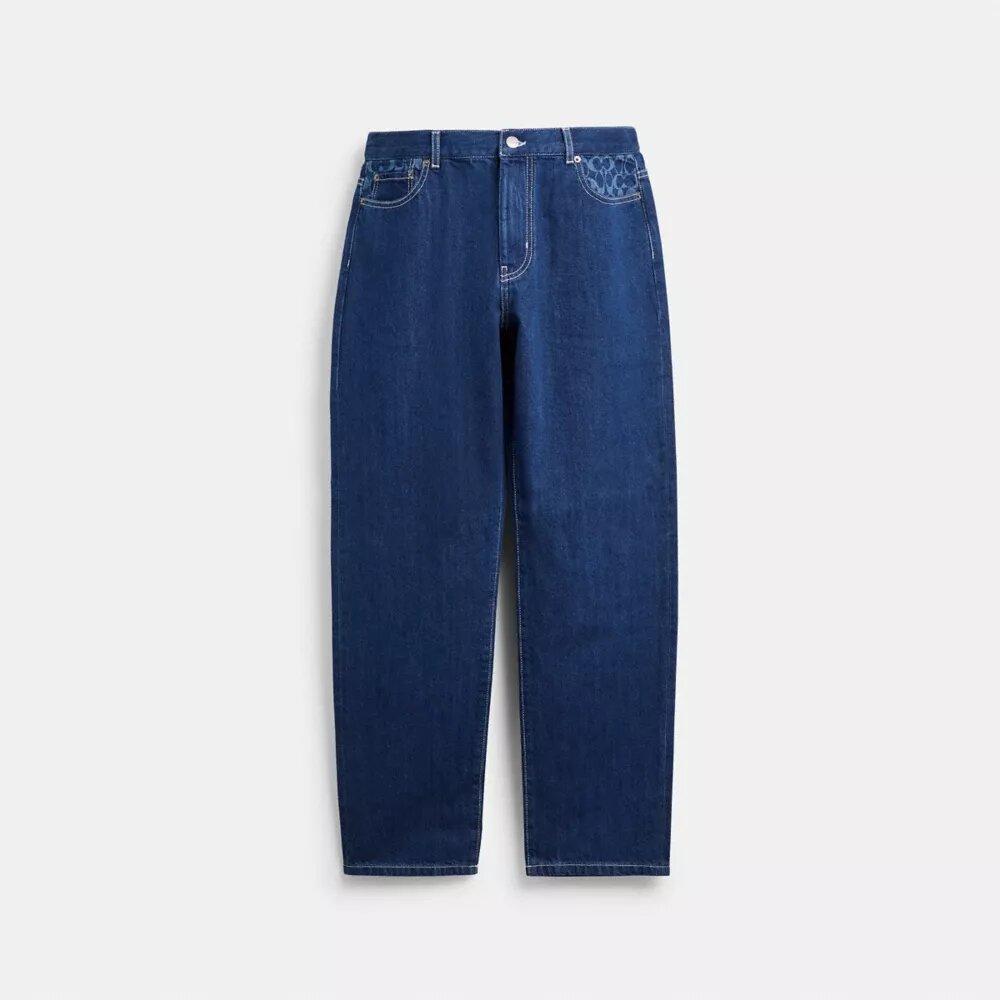 Jeans med rett passform